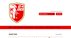 Desktop Screenshot of gijoesmilitarygear.com
